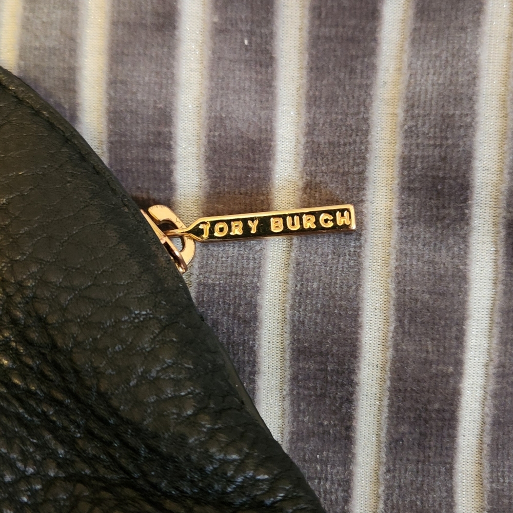 Tory Burch Black Leather Bag - Picture 4 of 7
